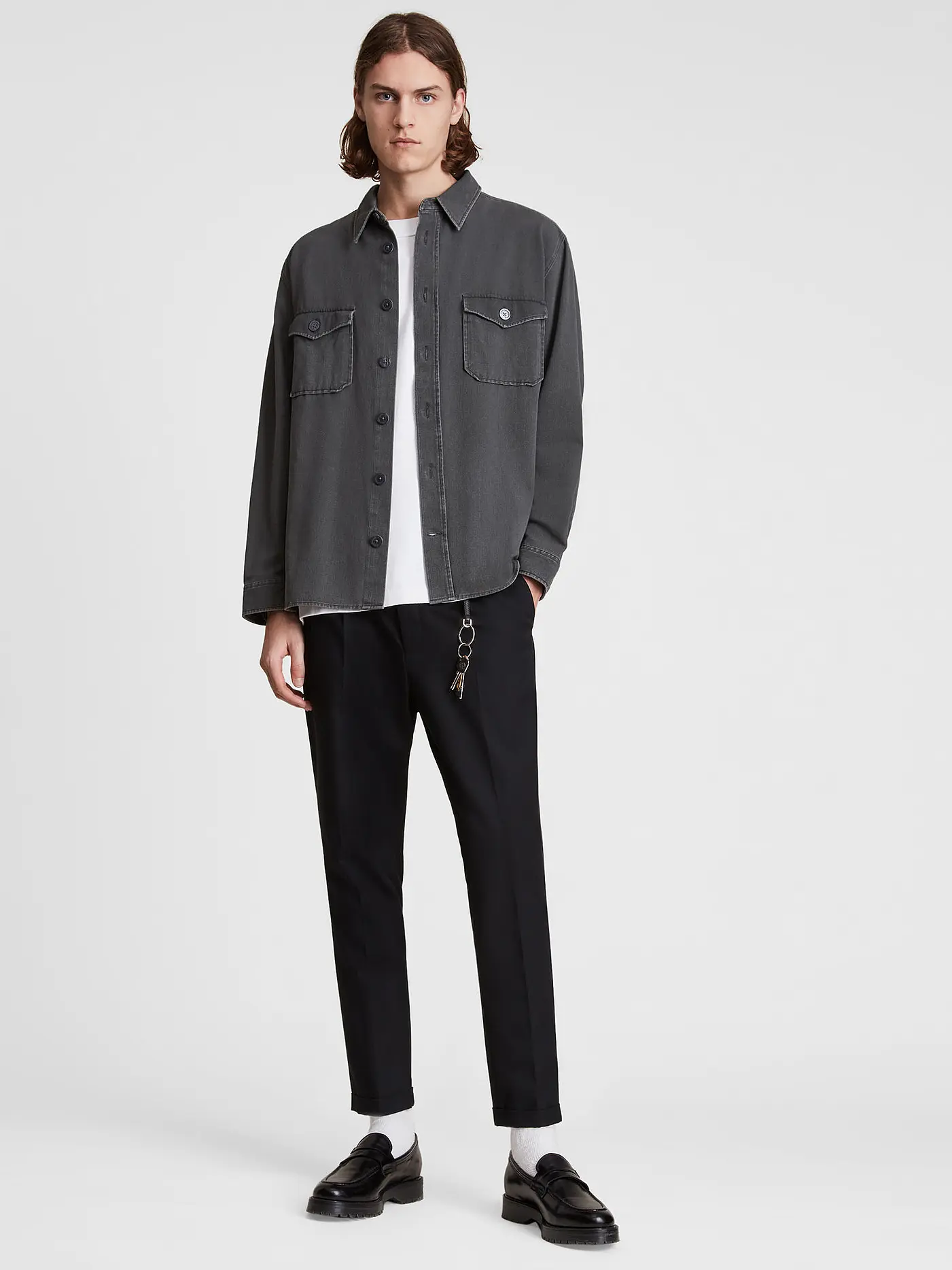 ALLSAINTS | Hose Slim Fit 7/8 Tallis | 